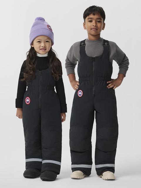 Kids Eaglet Bib Overall Black