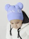 Baby Double Pom Hat Dawn Blue