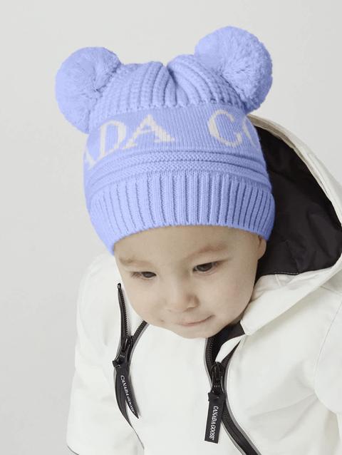 Baby Double Pom Hat Dawn Blue