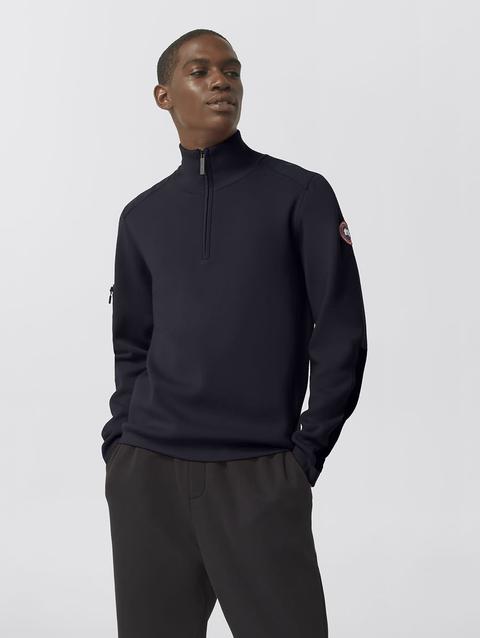 Stormont ¼ Zip Sweater Navy