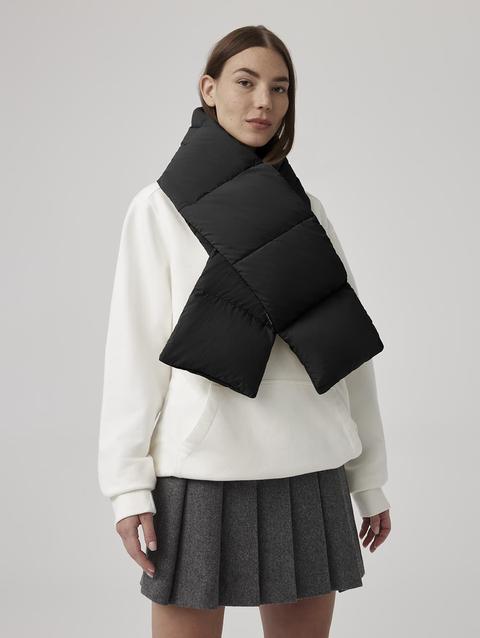 Puffer Scarf Black