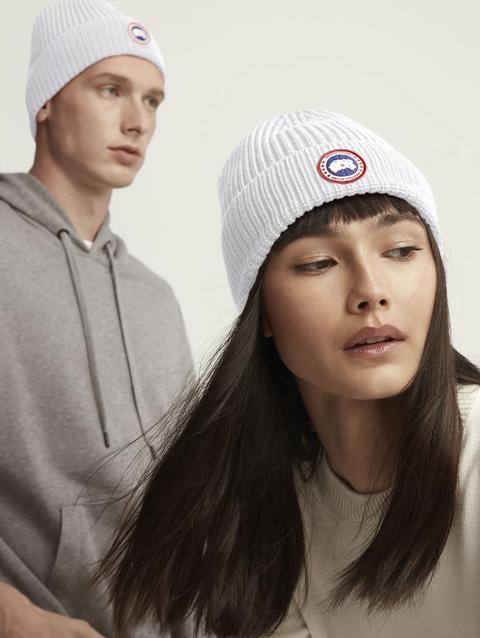 Rib Toque White