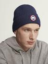 Rib Toque Navy Heather