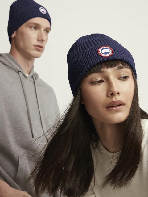 Rib Toque Navy Heather