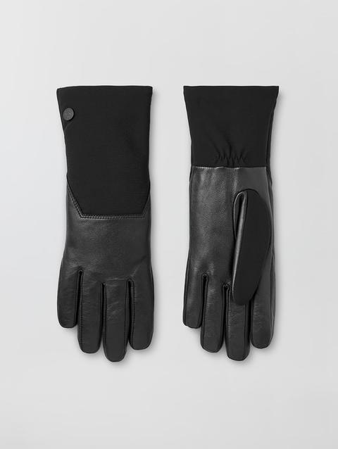 Mixed Media Glove Black