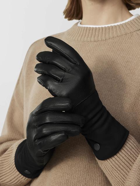 Mixed Media Glove Black