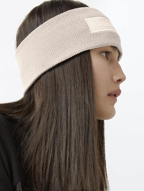 Emblem Ear Warmer Tonal Lucent Rose