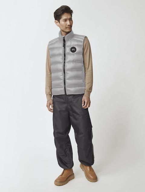 Crofton Vest Black Label Boulder Grey