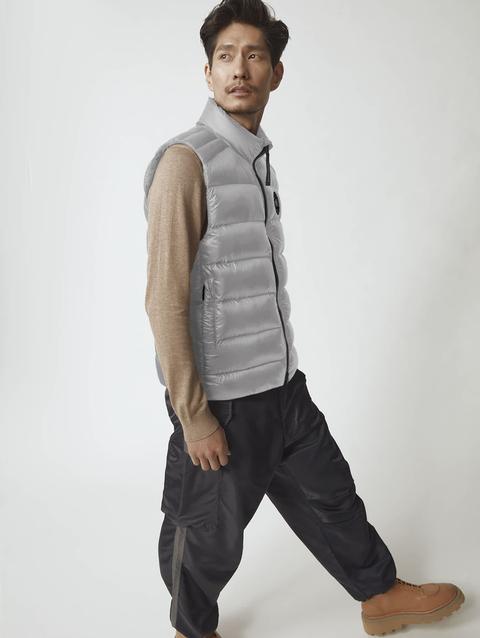 Crofton Vest Black Label Boulder Grey