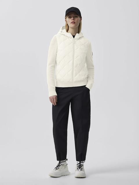 HyBridge® Quilted Knit Hoody Cottongrass