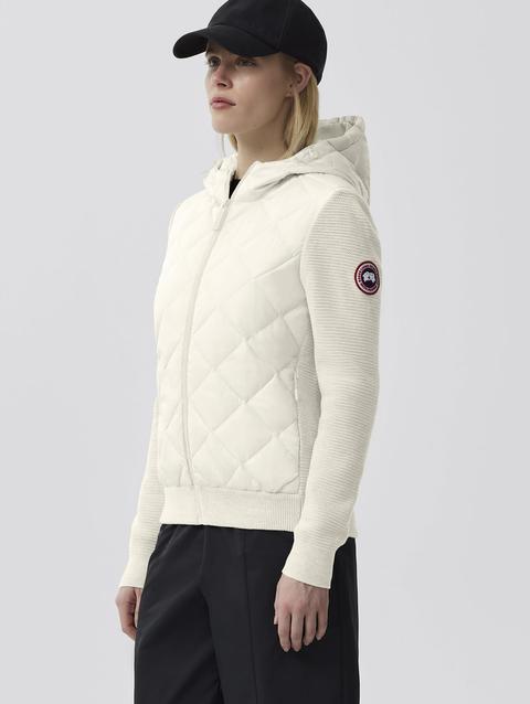 HyBridge® Quilted Knit Hoody Cottongrass