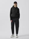 HyBridge® Quilted Knit Hoody Black