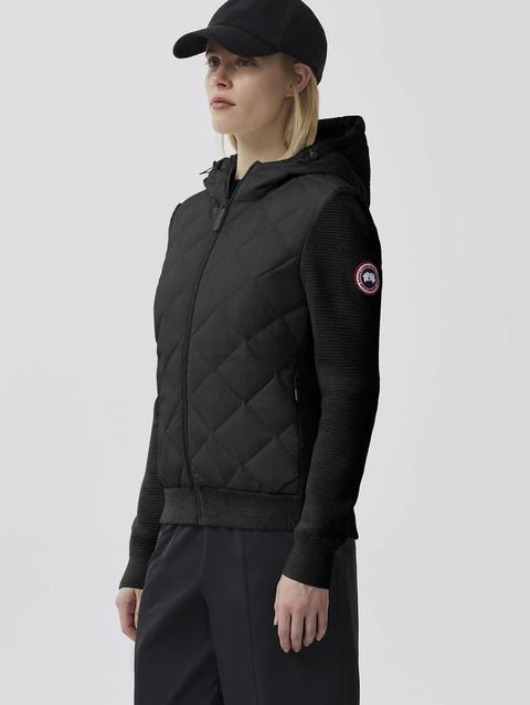 HyBridge® Quilted Knit Hoody Black