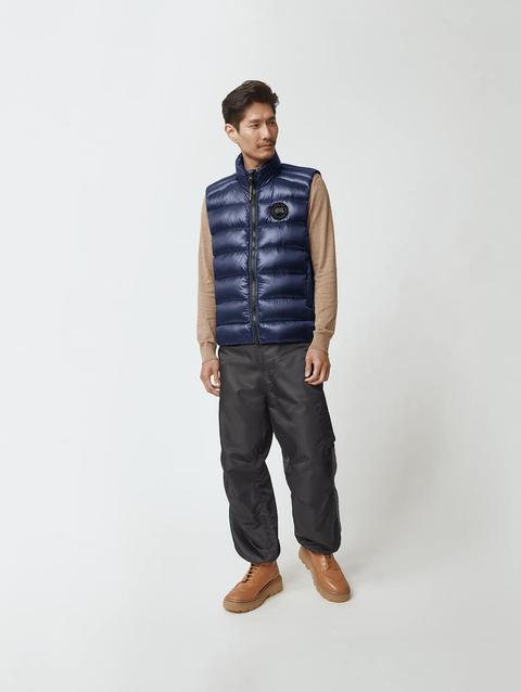 Crofton Vest Black Label Atlantic Navy