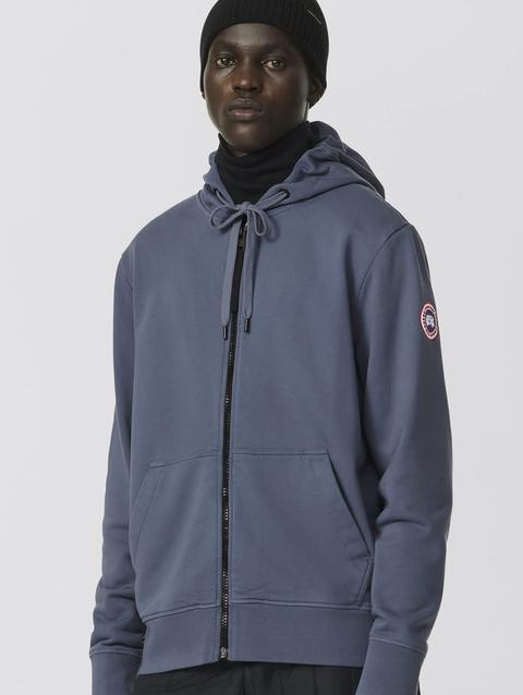 Huron Full Zip Hoody Ozone Blue