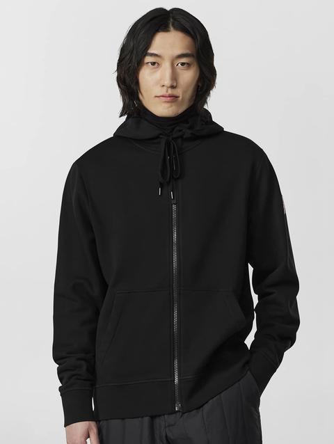 Huron Full Zip Hoody Black