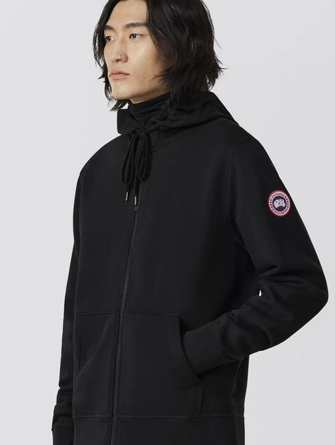 Huron Full Zip Hoody Black