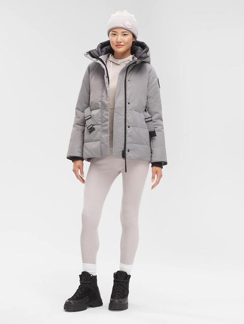 McKenna Jacket Performance Satin Willow Grey