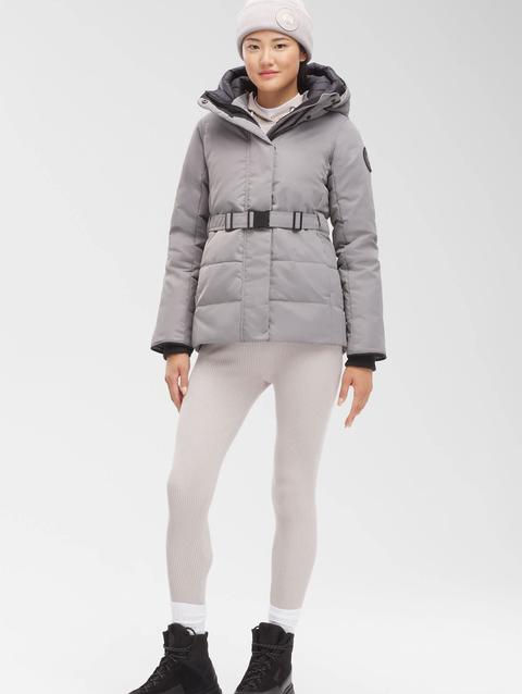 McKenna Jacket Performance Satin Willow Grey