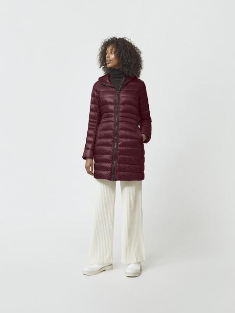 Cypress Hooded Jacket Black Label Garnet Stone