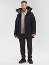 Langford Parka Wool Atlantic Navy Melange