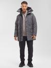 Langford Parka Wool Slate Grey Melange