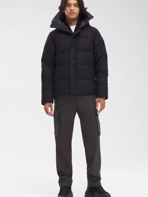 MacMillan Parka Wool Atlantic Navy Melange