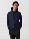 HyBridge® Huron Full Zip Hoody Atlantic Navy