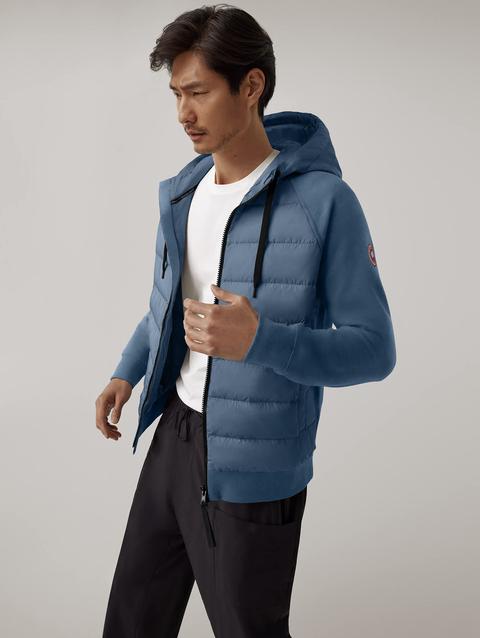 HyBridge® Huron Full Zip Hoody Ozone Blue