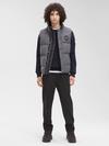 Garson Vest Wool Slate Grey Melange