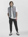 Crofton Vest Boulder Grey