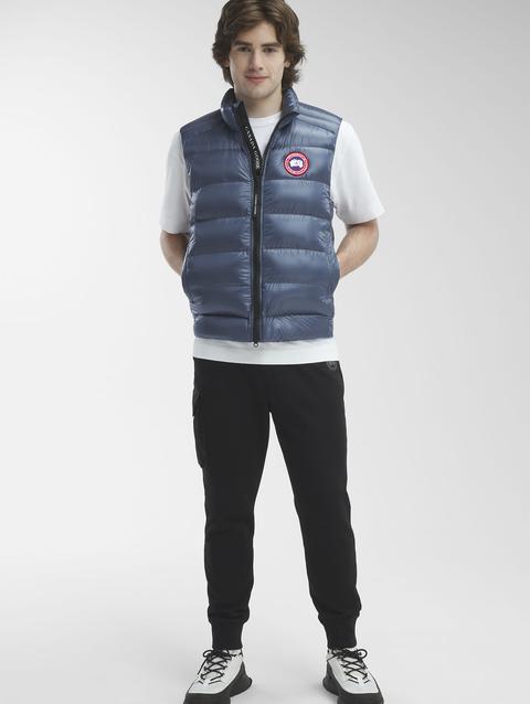 Crofton Vest Ozone Blue