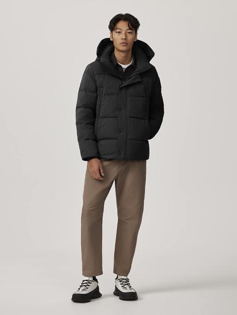 Wyndham Parka Crinkle Cotton Black