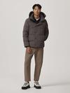 Wyndham Parka Crinkle Cotton Coastal Grey