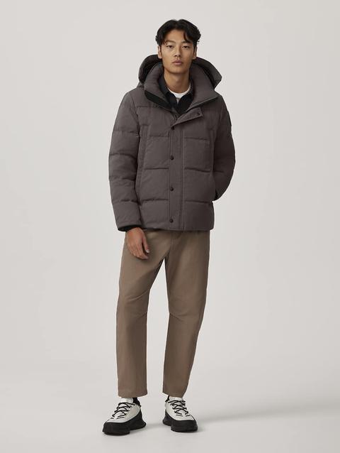 Wyndham Parka Crinkle Cotton Coastal Grey