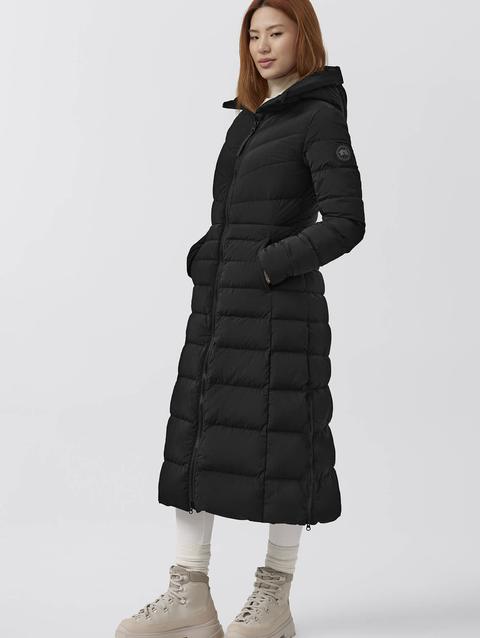 Clair Long Coat Black Label Black