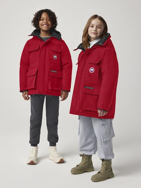 Youth Expedition Parka Fortune Red