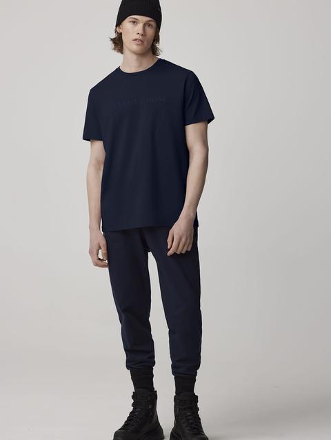 Emersen Crewneck T-Shirt Atlantic Navy