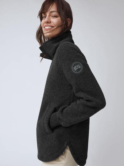 Severn ½ Zip Sweater Kind Fleece Black Label Black