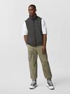 Mersey Black Label Fleece Vest Quarry Grey