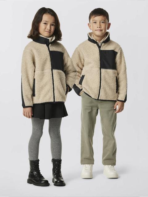 Kids Simcoe Fleece Jacket Light Tan