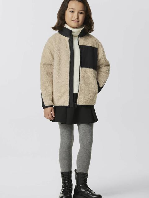 Kids Simcoe Fleece Jacket Light Tan