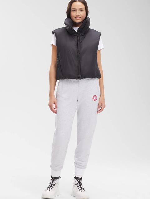 Spessa Cropped Vest Black