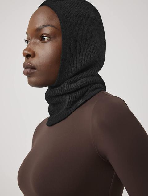 Cashmere Balaclava Black