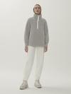 Severn ½ Zip Sweater Kind Fleece HUMANATURE Greige