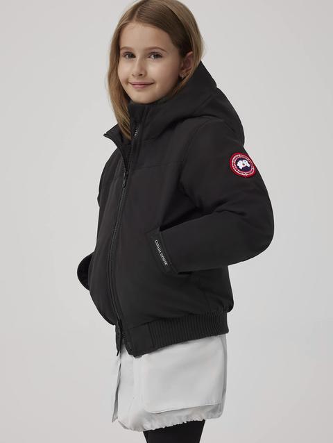 Kids Grizzly Bomber Black