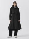 Sinclair Long Coat Black Label Black