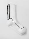 Boundary Sock White