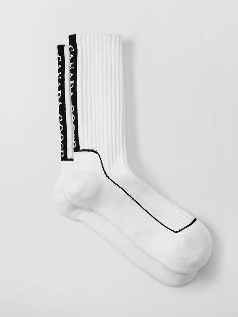 Boundary Sock White