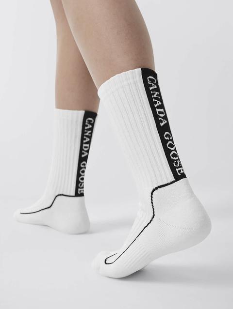 Boundary Sock White